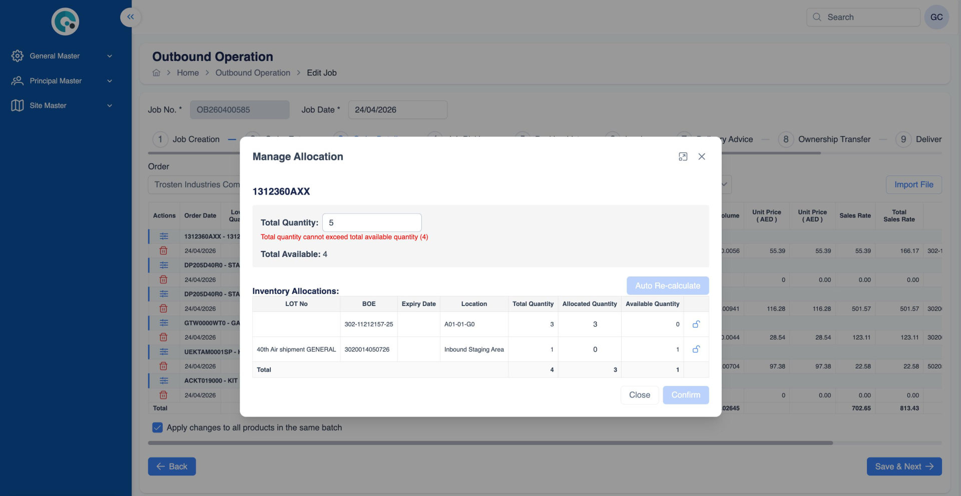 Automated Exception Management & Alerts