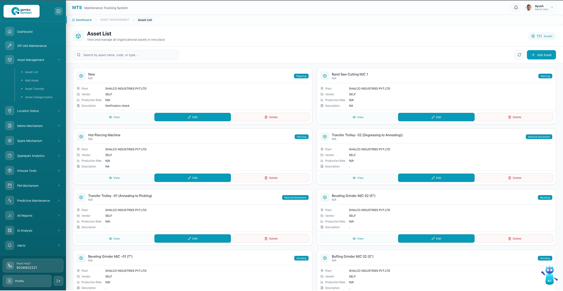 Digitally Register & Track Every Asset